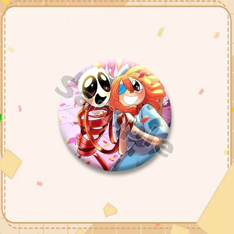 Anime Character Badge Lapel Pin for Bags & Clothing - Cute Cartoon Brooch