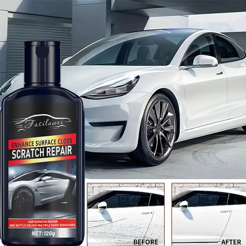 Car Scratch Repair & Polishing Wax - Paint Restoration for All Vehicles