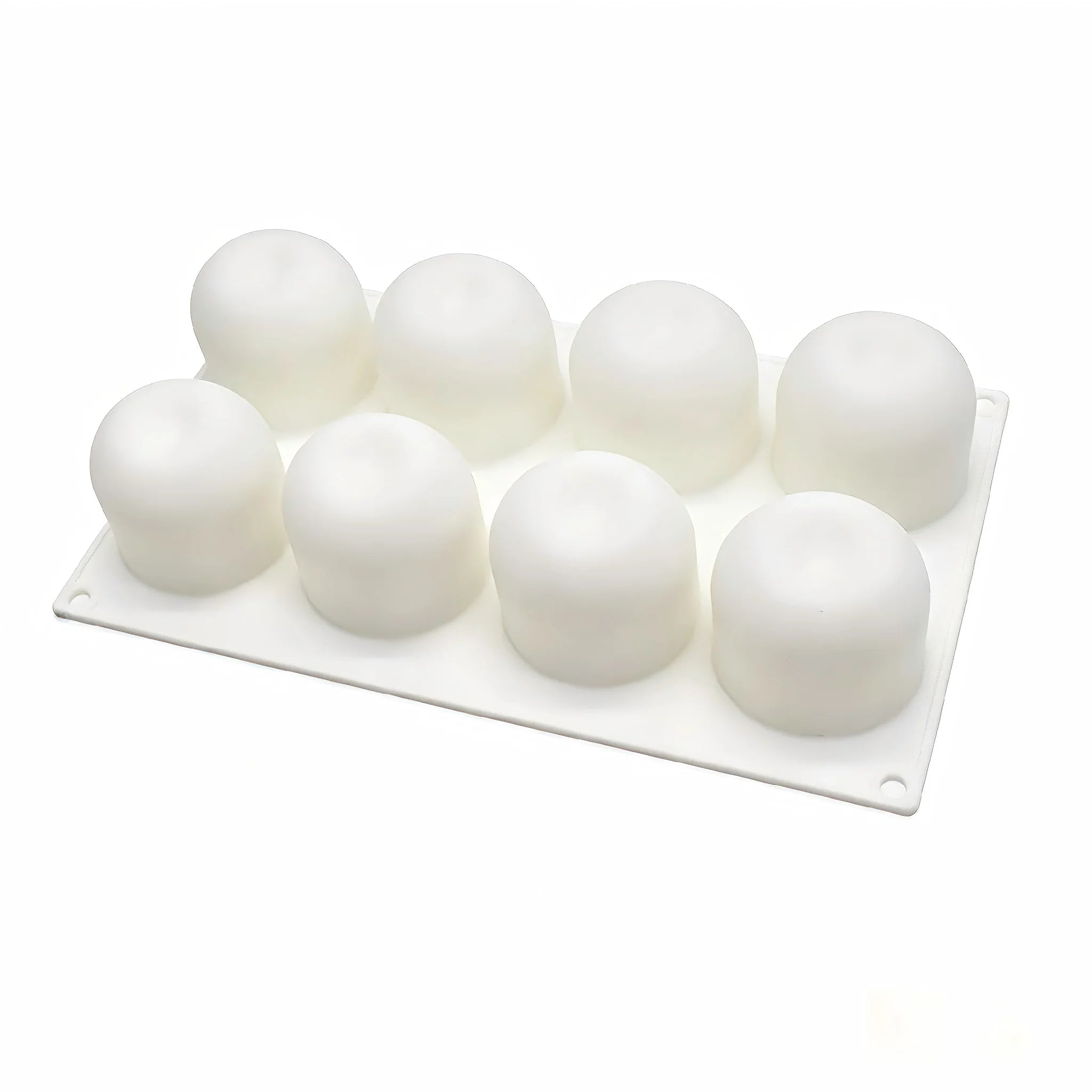 8 Cavity Apple Shaped Silicone Dessert Mold Non-Stick Food Grade Baking Tool