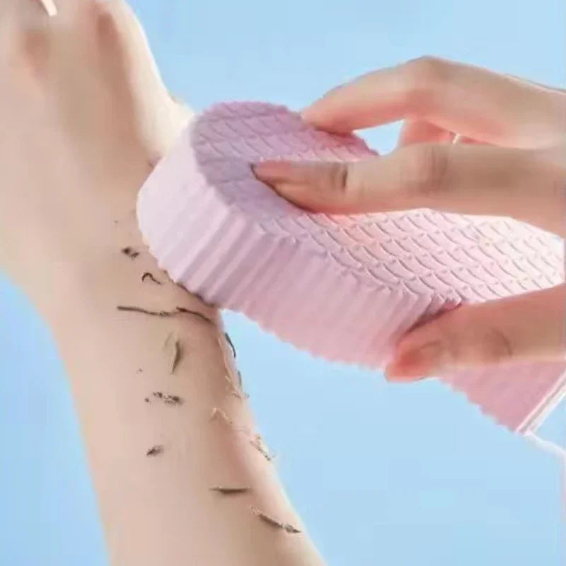 3D Body Exfoliating Bath Sponge Brush - Painless Shower Scrubber
