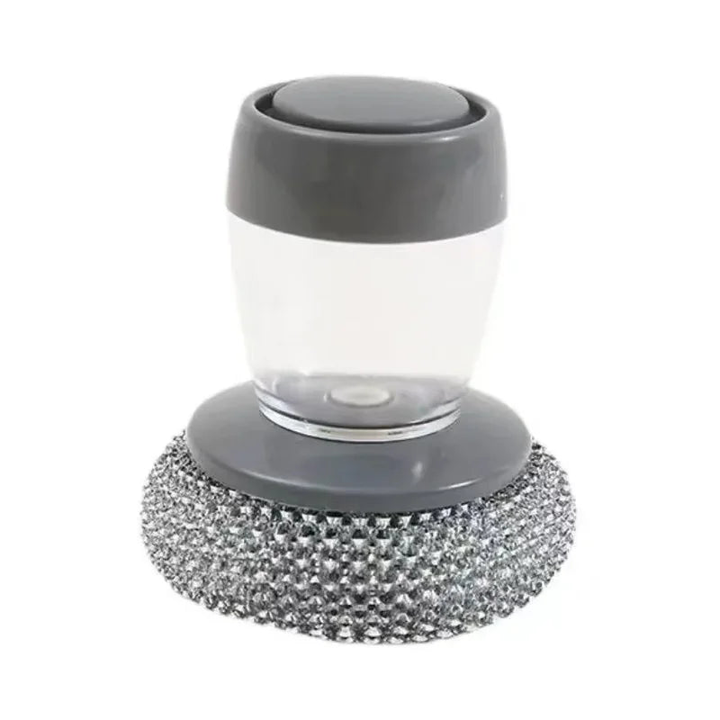 Stainless Steel Scrubber Pack for Kitchen & Bathroom Cleaning - Multiple Colors
