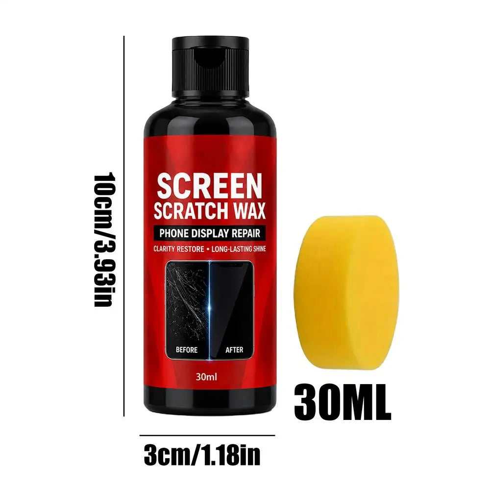 Screen Scratch Remover for Smartwatch, Phone & Monitor - Clear Restoration