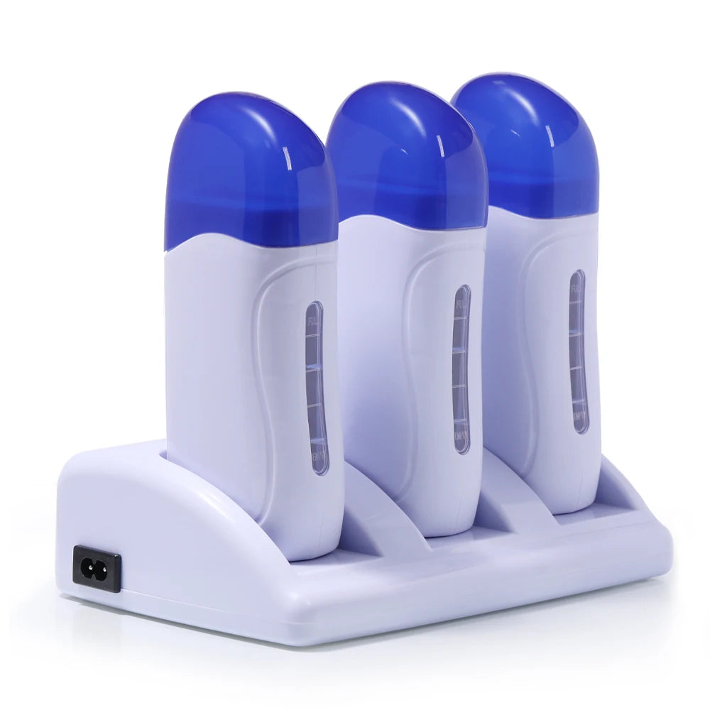 Portable Electric Waxing Warmer for Hair Removal - Home & Salon Use