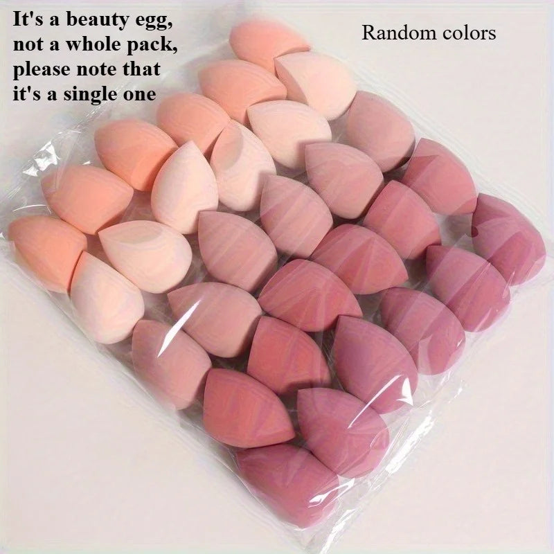 Latex-Free Fragrance-Free Makeup Sponge Set for All Skin Types - 7/18PCS
