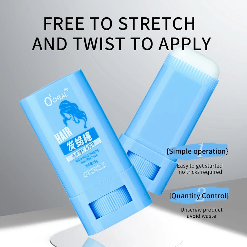 Hair Wax Stick for Frizz Control & Broken Hair Repair - Shaping & Finishing