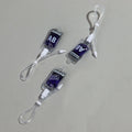 3pcs Halloween Blood Bag Acrylic Gothic Pendant Jewelry Making Charms