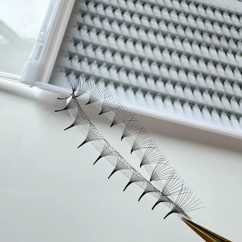 False Eyelash Extension Fans 20Line 2D 0.05/0.07mm Russian Volume Premade Lashes
