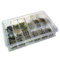 Watch Crown & Stem Set with Repair Tool Kit - Watch Extension Parts for Quartz Watches