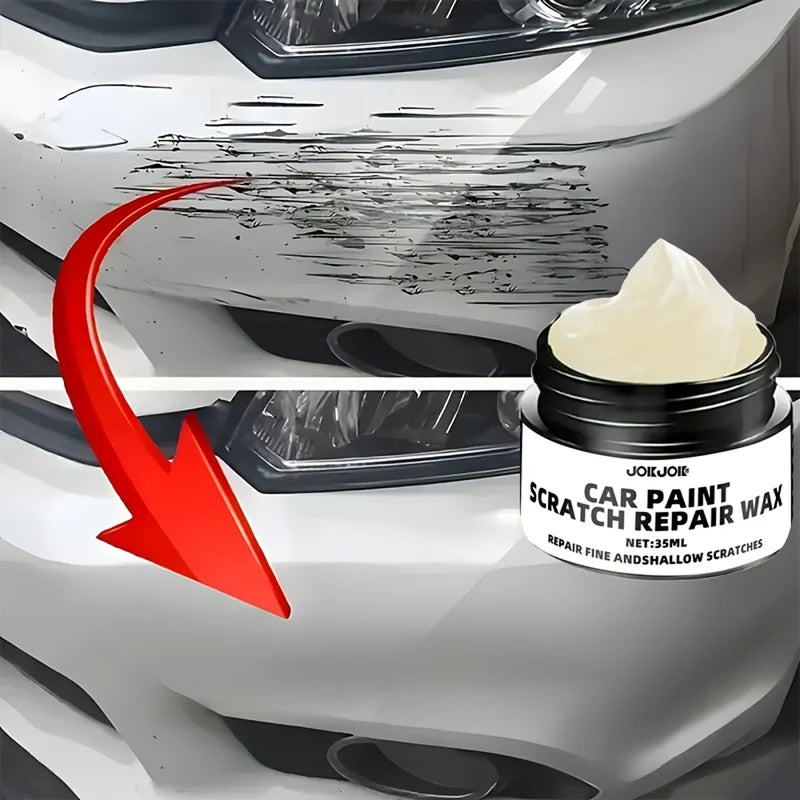 Universal Car Paint Scratch Repair Wax 35ml - Quick DIY Vehicle Polish