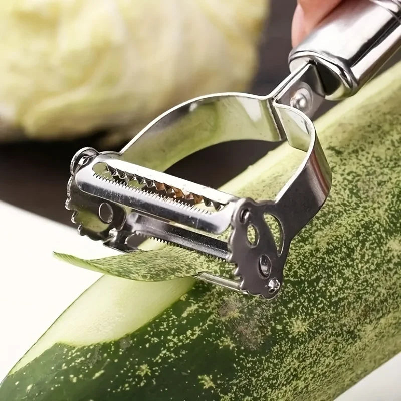 Stainless Steel Vegetable Peeler Multi-Function Fruit & Vegetable Peeling Tool