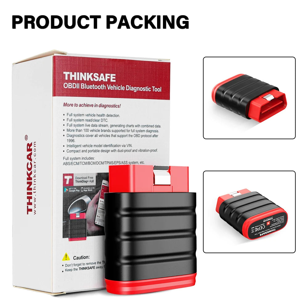 OBD2 Scanner Full System Diagnostic Tool for Cars - Professional Auto Code Reader