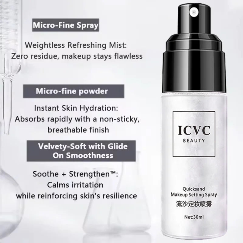 Waterproof Long Lasting Makeup Setting Spray - Hydrating Oil Control 30ml