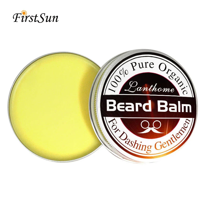Natural Beard Balm & Oil for Men - Moisturizing & Styling Beard Care