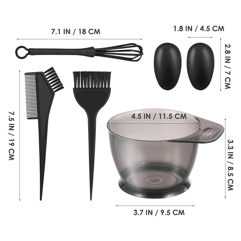 Professional Hair Dyeing Bowl for Hair Coloring & Dyeing - Sturdy, Easy to Clean