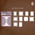 Art & Craft Paper Set - Handmade Curtain Decorations, 10 Pieces