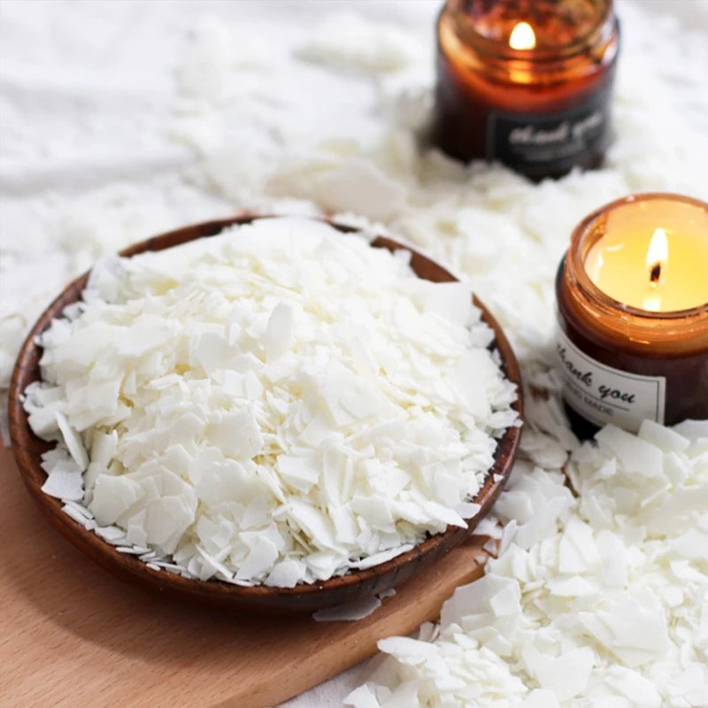 Natural Soy Wax Granules for Candle Making - 250g/500g DIY Supplies, Scented, Smokeless Raw Material