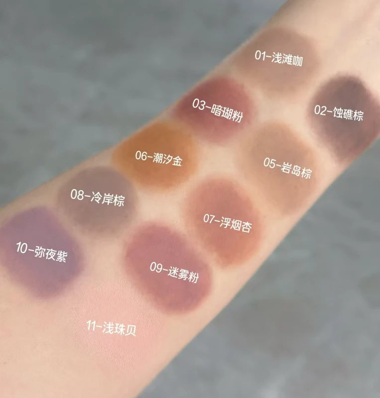 Waterproof Eyebrow Mascara with Natural Color Finish - Long-Lasting Non-Caking Brow Tint