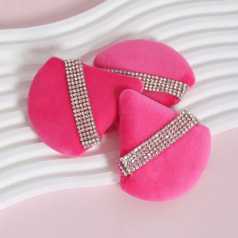 Triangle Powder Puff Sponge for Face Makeup - Velvet Soft & Fluffy