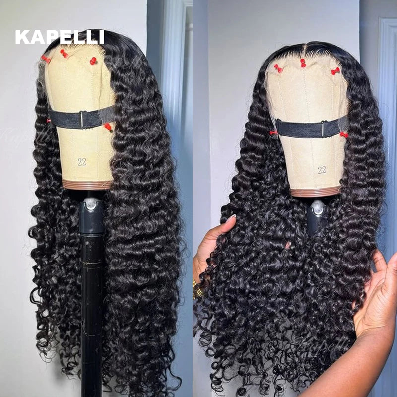 High Density Burmese Human Hair Wigs 13x4 13x6 Lace Front 28-30 Inch for Women