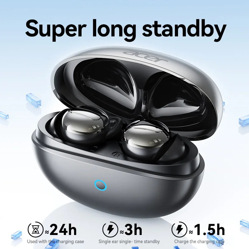 Wireless Bluetooth Sleep Headphones In-Ear Earphones Noise Reduction Comfort Portable