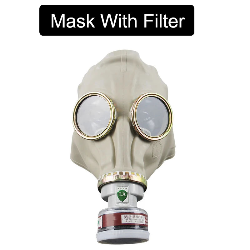 Full Face Gas Mask Respirator Rubber Chemical Protection Mask for Painting Spray Pesticide