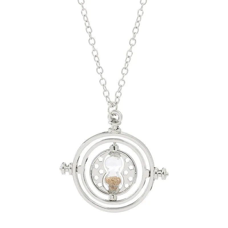 Rotatable Hourglass Necklace Timer - Magic School Cosplay Prop, Astronomical Time Converter