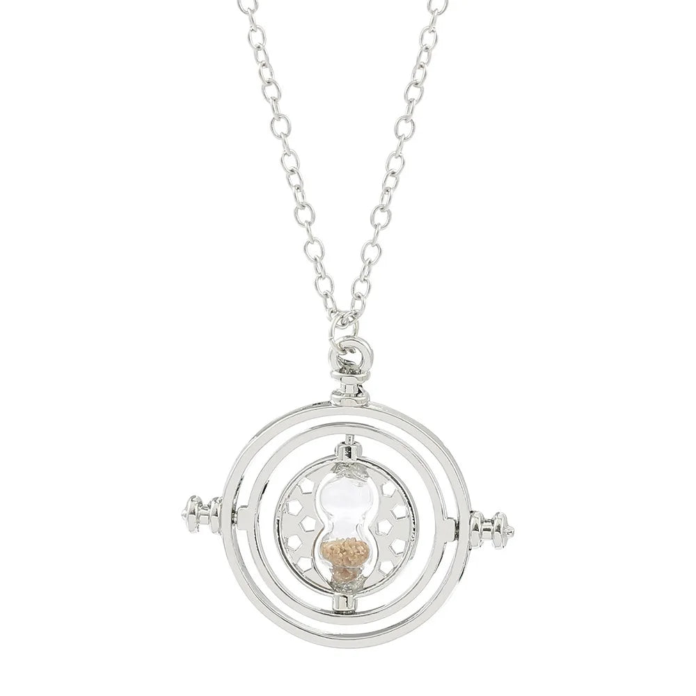 Rotatable Hourglass Necklace Timer - Magic School Cosplay Prop, Astronomical Time Converter
