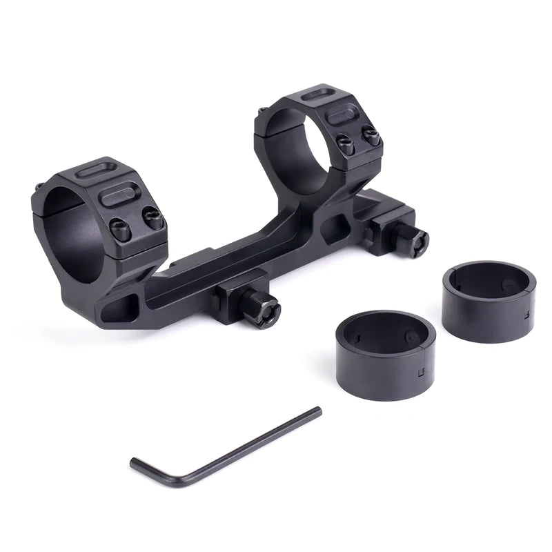 One-Piece Cantilever Level Bracket for Picatinny Rail Mount with Bubble Level