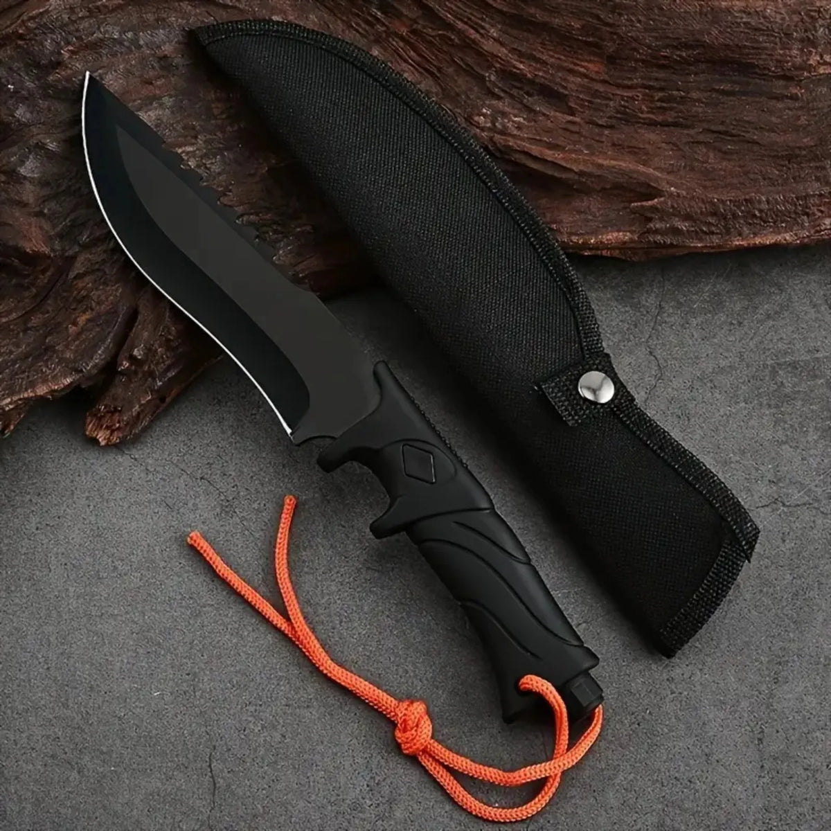 Large Damascus Stainless Steel Knife - Sharp and Portable Kitchen Tool