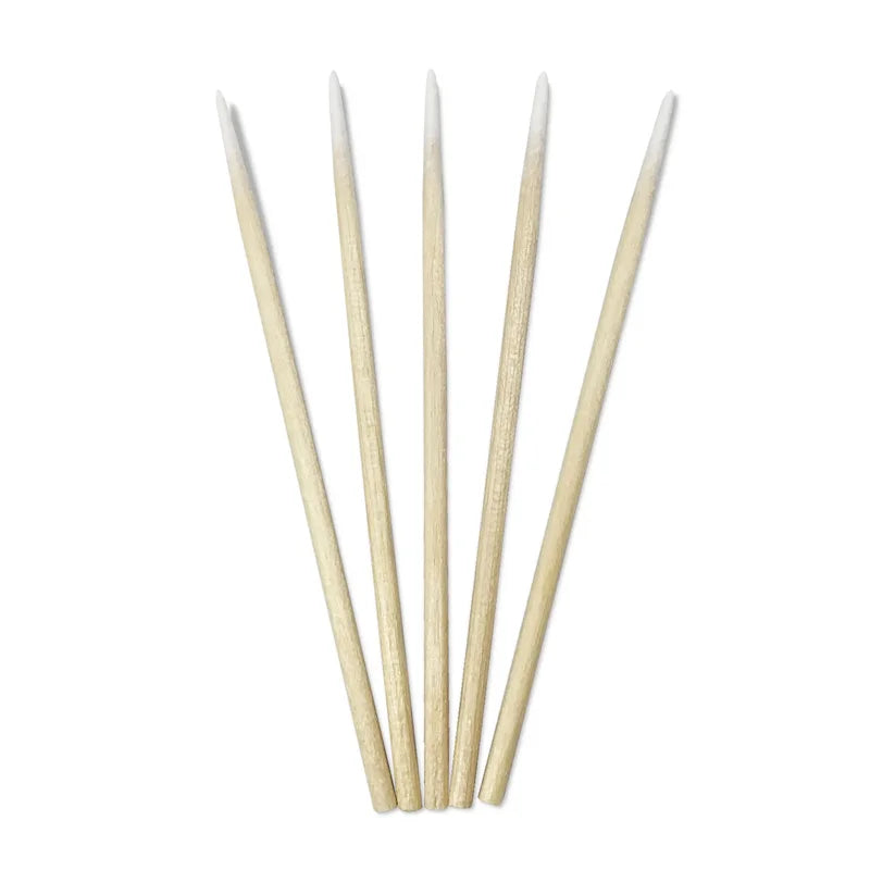 Micro Wood Cotton Swabs for Eyelash Extensions & Microblading - 100/500pcs