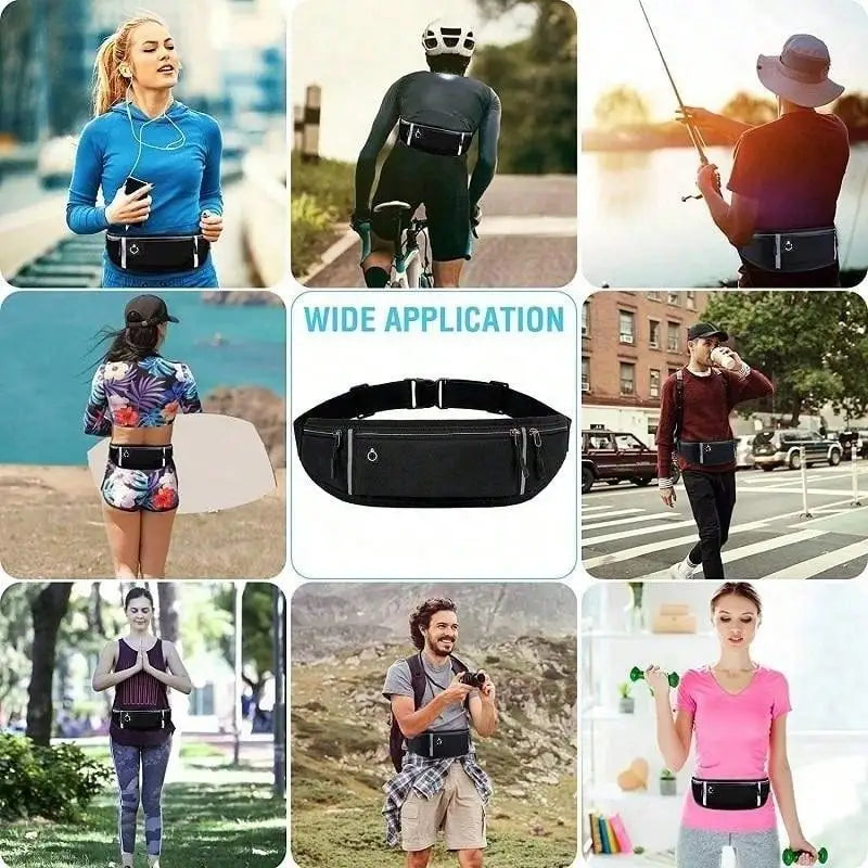 Waterproof Sports Waist Bag for Running, Cycling & Outdoor Activities