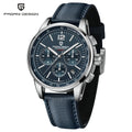 Luxury Casual Men Quartz Watch Waterproof Stainless Steel Sapphire Glass