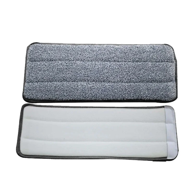 Reusable Microfiber Mop Pads Set - Washable Replacement Mop Head for Spray & Dust Mops