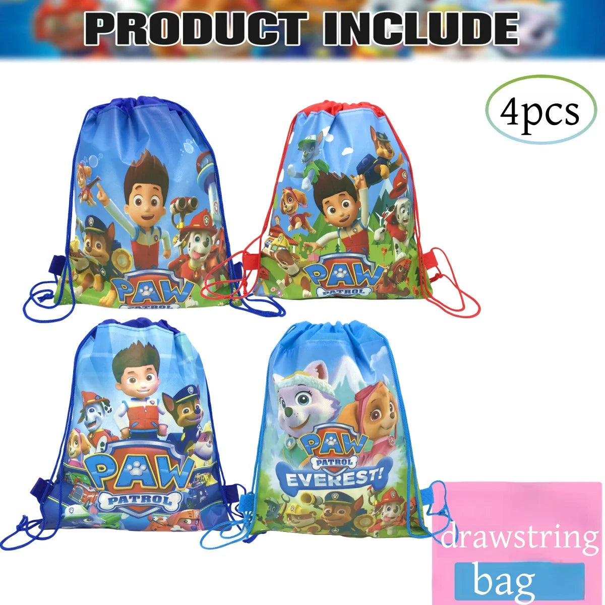 PAW Patrol Party Decorations Set for Kids Birthday Party Supplies Balloons Plates & Tablecloths