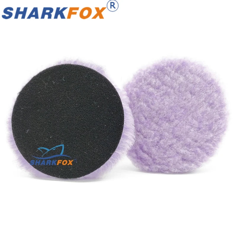 Purple Wool Polishing Pad for Car Paint Buffing and Waxing