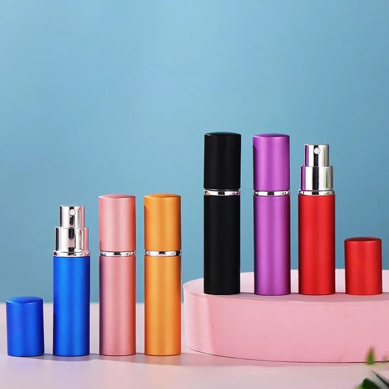 Mini Refillable Perfume Bottle Spray 10ml Portable Cosmetic Atomizer