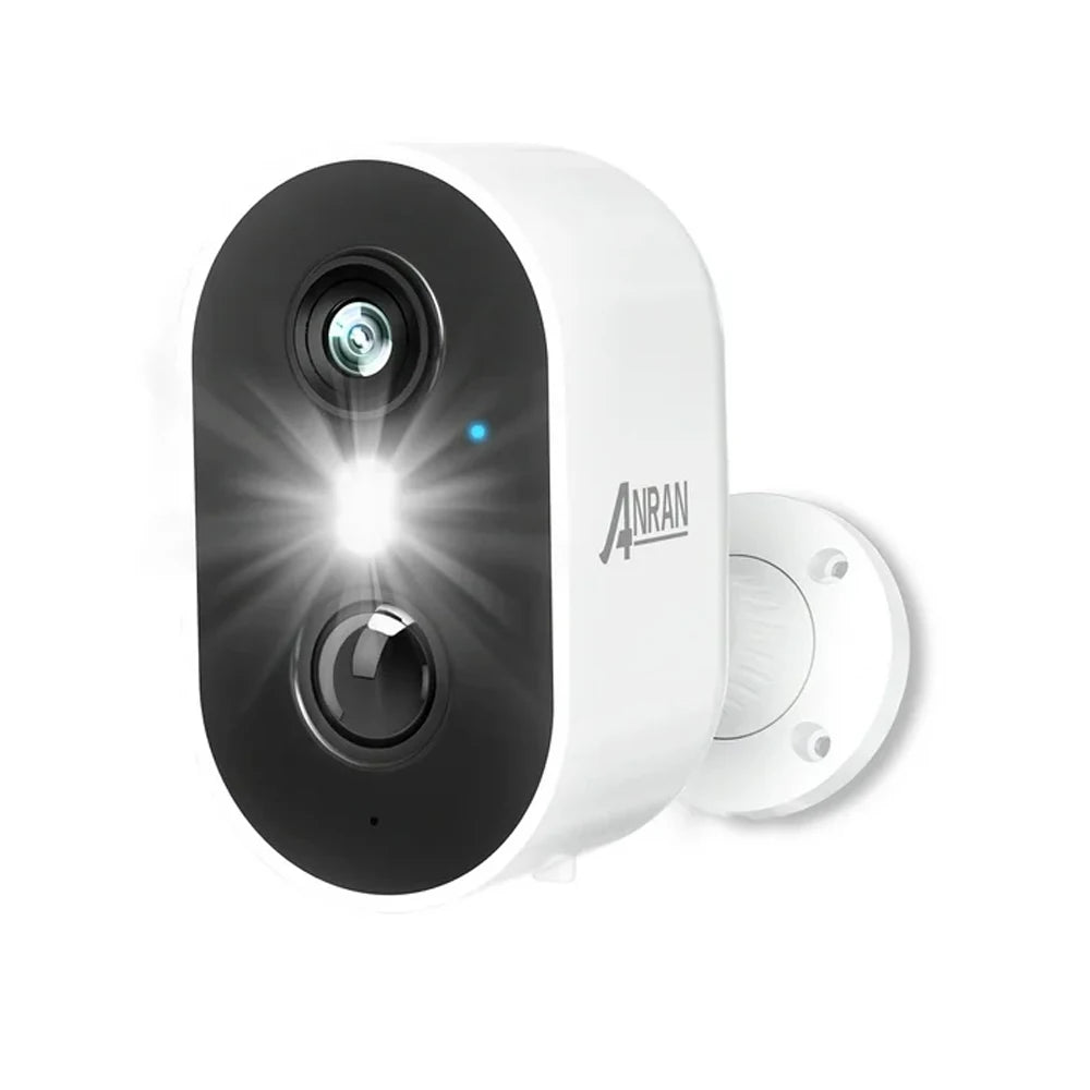 Wireless Security Camera with 2K Resolution, IP65 Weatherproof, PIR Motion Detection
