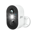 Wireless Security Camera with 2K Resolution, IP65 Weatherproof, PIR Motion Detection