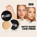 Matte Loose Face Powder - Skin Finishing Transparent Pink Nude Mineral Makeup