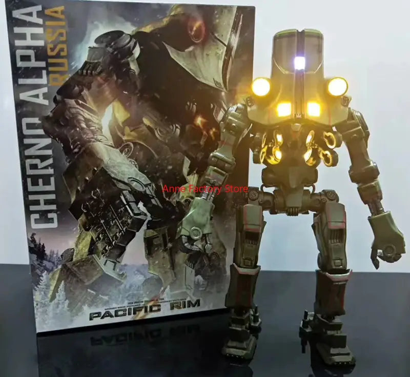 Light 20CM Emit NECA Action Figure Pacific Crimson Typhoon Model Toy Collection Gift