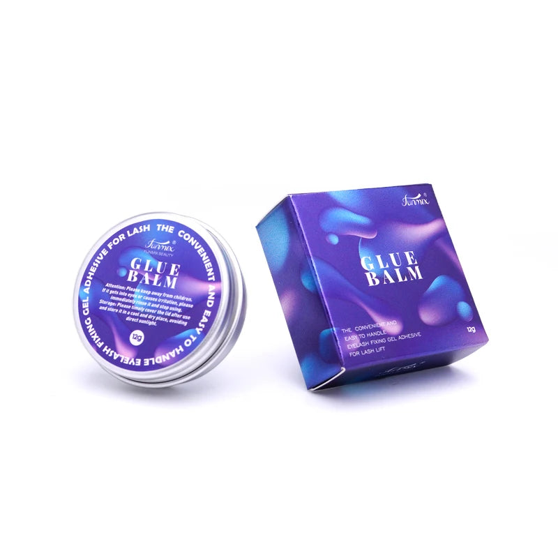 Waterproof Lash Lift Glue Balm 12g Fast Fixing Eyelash & Eyebrow Adhesive