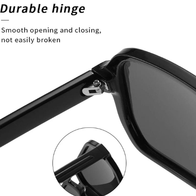 Polarized Pilot Sunglasses Men Women Retro Square UV400 Driving Outdoor