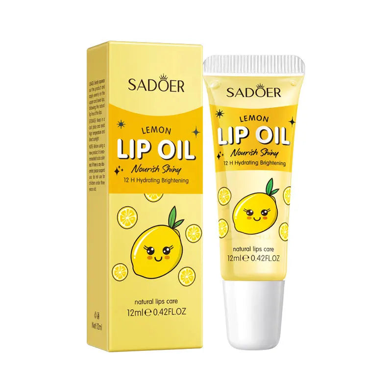 Nourishing Lip Oil for Moisturizing and Brightening Lips - Anti-Dry, Lightening Lip Lines