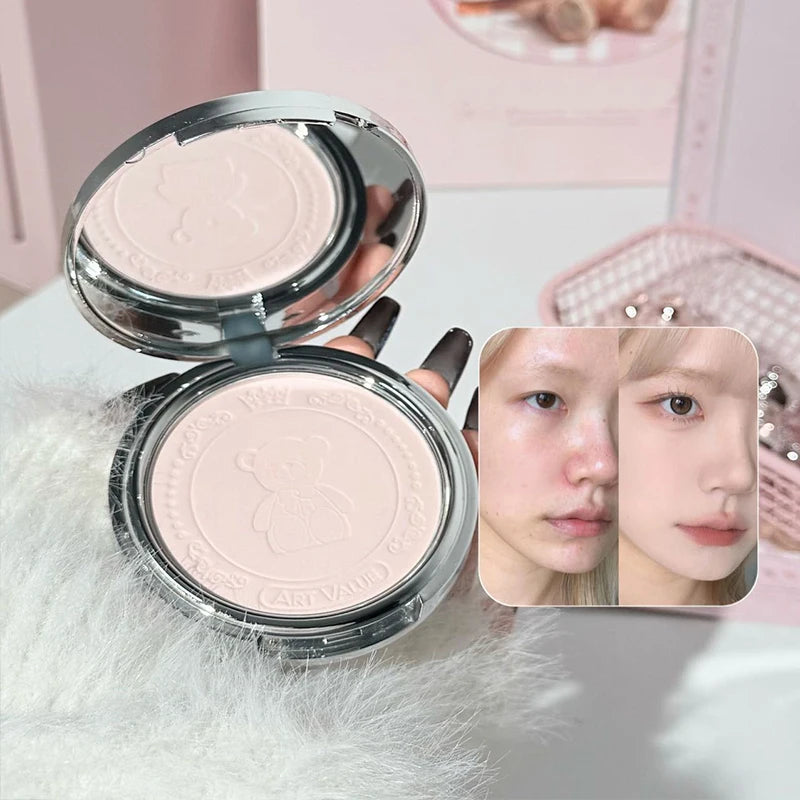 7-Piece Makeup Set with Lip, Powder, Blush & Eyeshadow - Cute Bear Design Gift Box