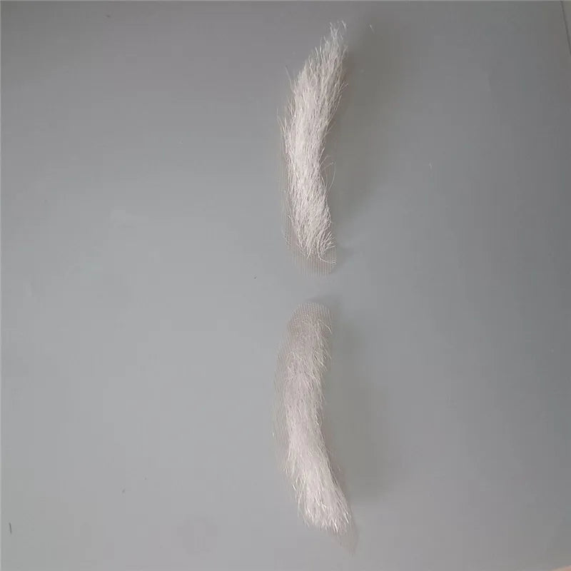 Realistic Fake Eyebrow Set for Men - Trimmable Lace Makeup Eyebrow Enhancer