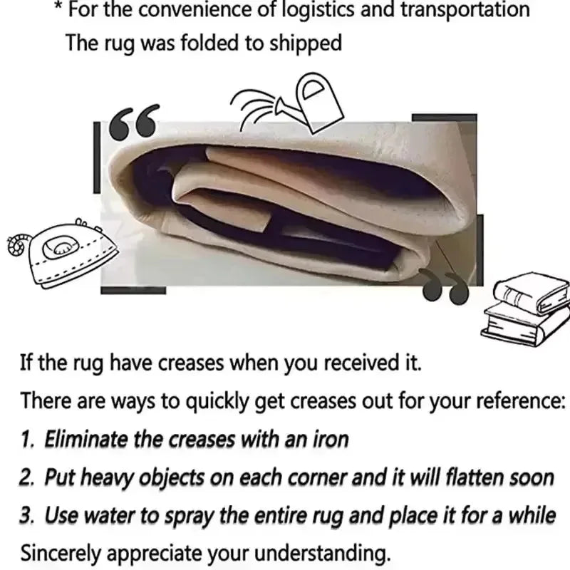 Marine Ocean Coastal Carpet Rug - Soft Non-Slip Floor Mat for Living Room & Bedroom
