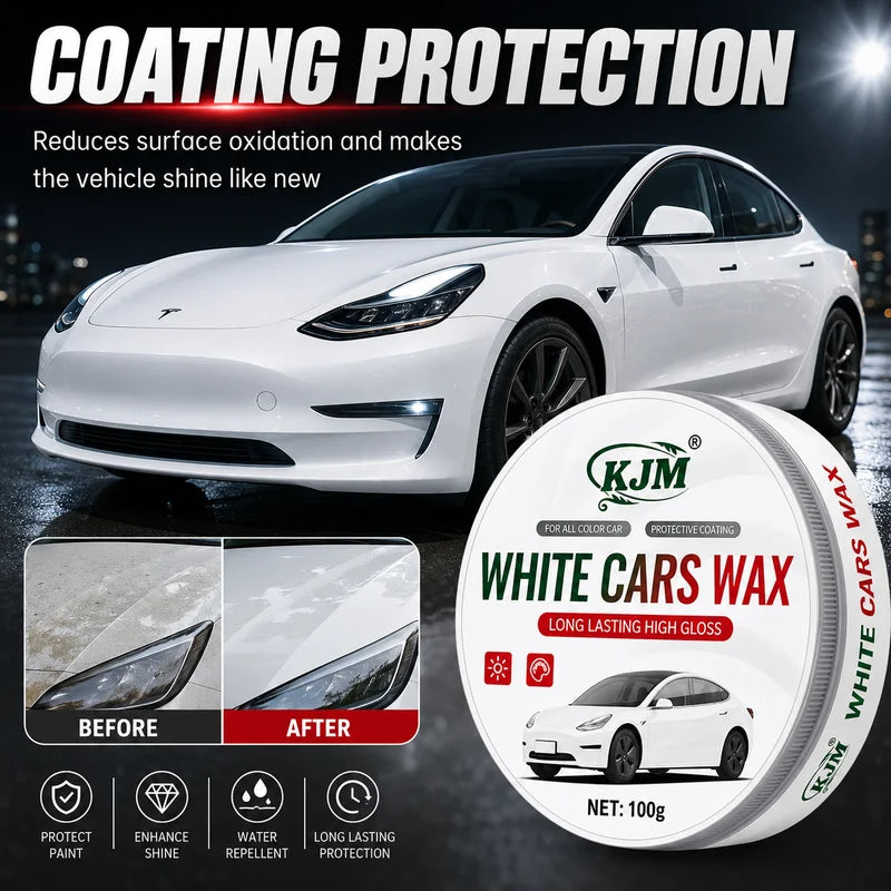 Car Crystal Wax 100g Hydrophilic Coating Scratch Remover Gloss Polish Paint Care