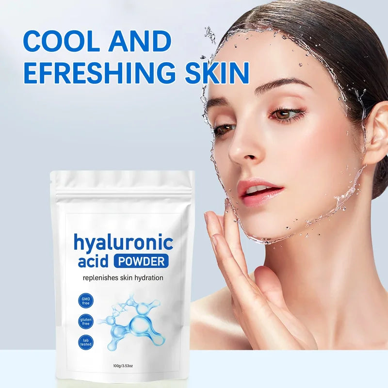 Hydrating Hyaluronic Acid Face Mask Powder - Brightening & Anti-Aging, 35g/25g Variants