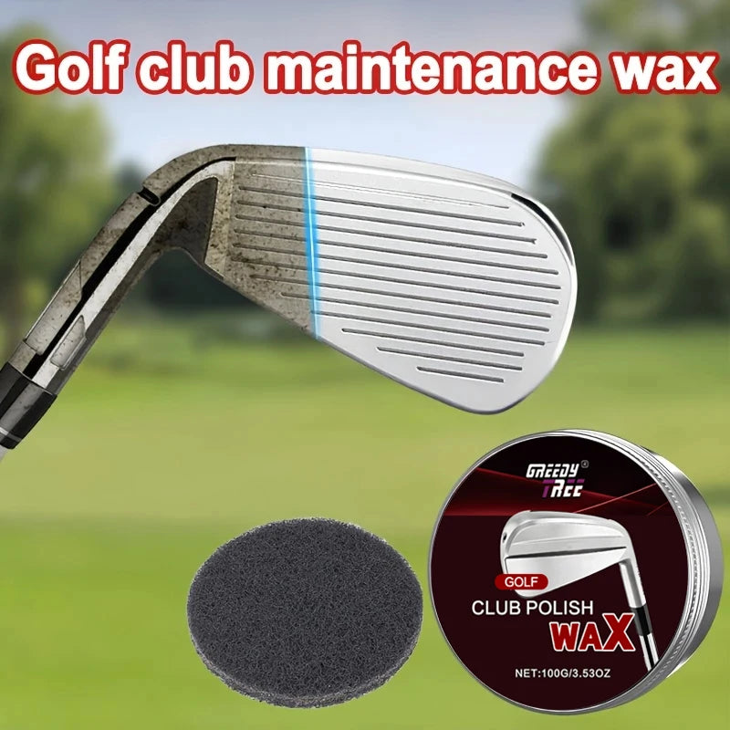 Golf Club Polishing Wax - Scratch Removal & Mirror Shine Restorer