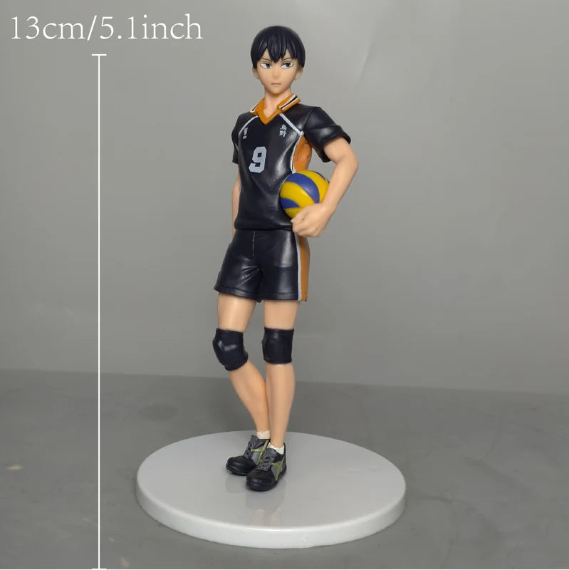 Anime Haikyu!! PVC Gachapon Figures - 13cm Desktop Toy Collection - Multiple Colors